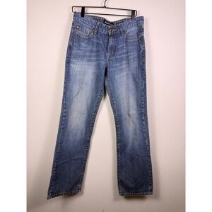 Ecko Unltd Mens Slim Straight Fit Blue Jeans W32 Streetwear Denim